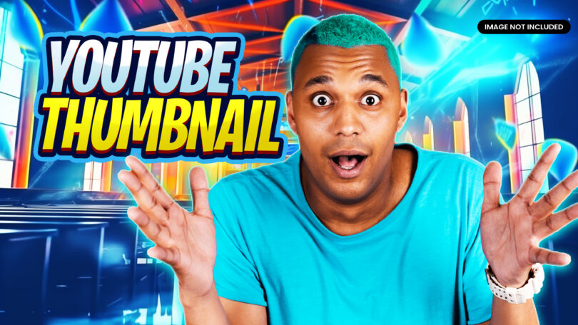 YouTube Tech Review Channel Thumbnail PSD Templates