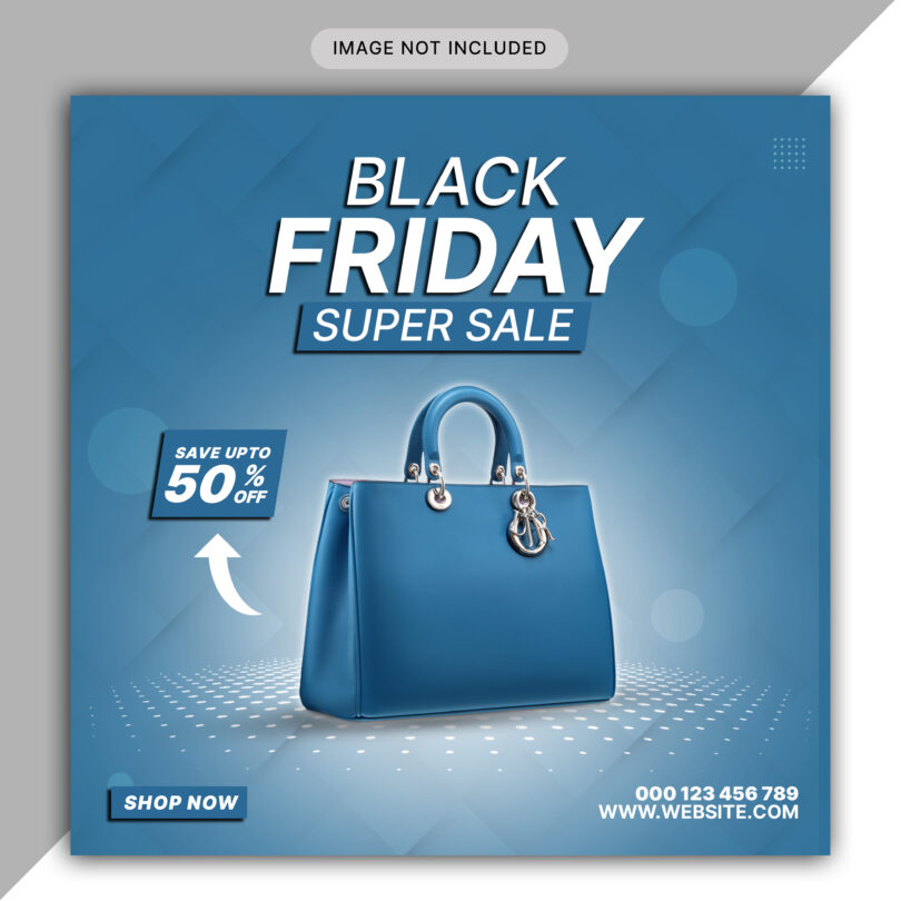 Black Friday Super Sale PSD Templates