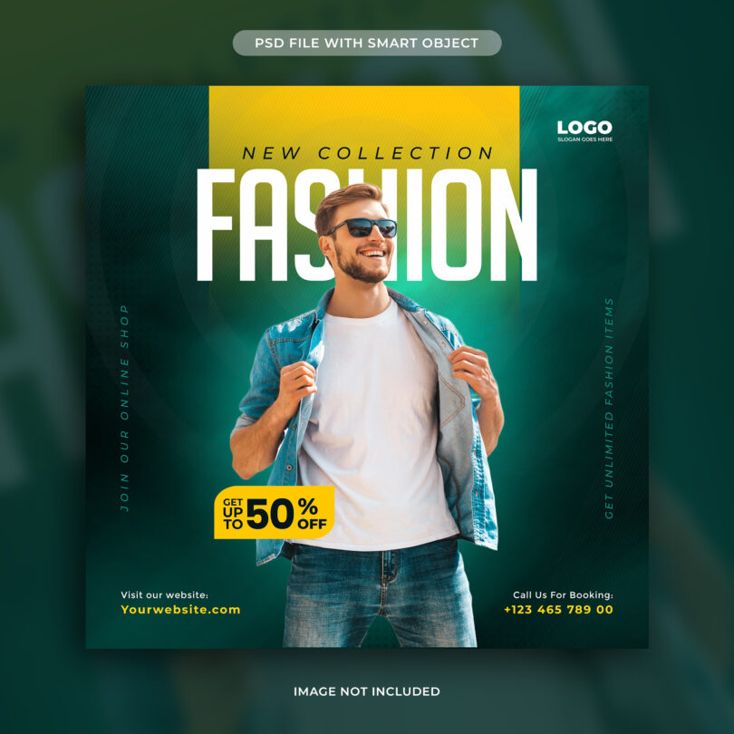 Premium Fashion Social Post PSD Templates